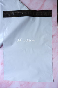 Bolsas para envío Biodegradable 50 unidades color Blanco tamaño 38cmx 52cm