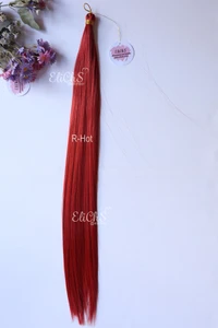 Cabello para trenzas de seda Bone largo 28 pulgadas color #RHOT