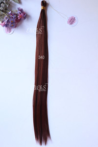 Cabello para trenzas de seda Bone largo 28 pulgadas color #340