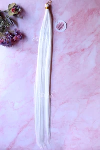 Cabello para trenzas de seda Bone largo 28 pulgadas color #1001