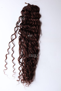 Cabello para crochet Orgánico de Bio proteina AIR curl color #33