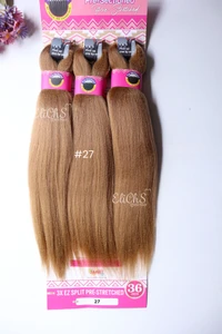 Cabello para trenzas Largo 18 pulgadas EZSPLIT color 27