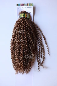 Cabello Para Crochet y para trenzas Jamaican Jerry Curl Color #27