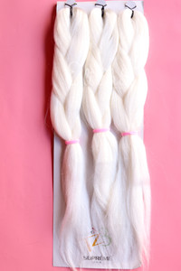 Kanekalon premium 3 piezas color NWHITE Kanekalon premium 3 piezas color NWHITE