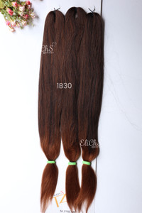 Cabello para Trenzas kanekalon premium largo 30 Color 1B30