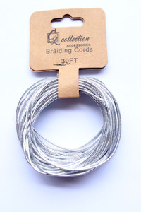 Cuerda para el cabello color Plata Cuerda para el cabello color Plata