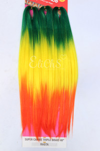Cabello para trenzas kanekalon Premium Rasta Cabello para trenzas kanekalon Premium Rasta