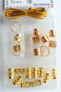 Kit Accesorios Dorados Copper 5Hair Kit Accesorios Dorados Copper 5Hair