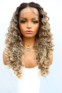 Peluca Lace front de seda HD Jane color CARAMEL Peluca Lace front de seda HD Jane color CARAMEL