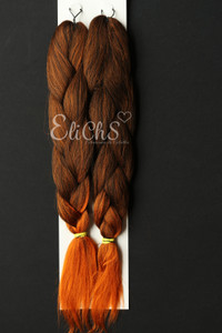 Cabello kanekalon premium Largo 24  color 1B1002F Cabello kanekalon premium Largo 24  color 1B1002F