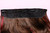 Extension de seda de clip 1 pieza castaño con rayos rojos Extension de seda de clip 1 pieza castaño con rayos rojos