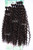 Cabello de seda Curly  9 piezas Largo 28,24,20 color #2430 castaño mixto