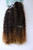 Cabello de seda Curly  6 piezas+ cierre Largo 28,30,32 color #247 Castaño oscuro con rubio medio