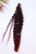 Cabello para crochet o para trenzas Dcurl Largo 24 color 1BBG Negro con Borgoña