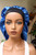 Gorro de Saten color largo color AZUL