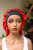 Gorro de Saten color largo color Rojo