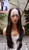 Peluca lacefront Petra 13x6 libre Partición Petra  color 4 castaño oscuro
