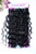 Cabello para trenzas y crochet Andress Largo 24 pulgadas 9 piezas color  1B Negro