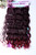 Cabello para trenzas y crochet Andress Largo 24 pulgadas 9 piezas color  1BBUG Negro con Borgoña