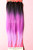 Cabello para trenzas kanekalon Premium  Negro-Morado-Lavanda Cabello para trenzas kanekalon Premium  Negro-Morado-Lavanda