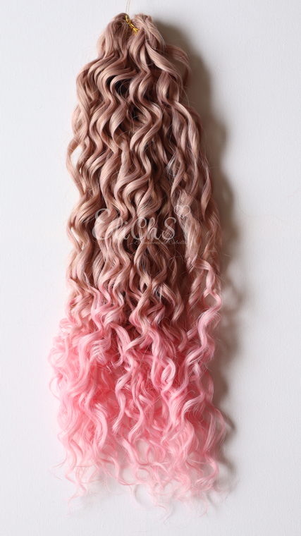 Cabello para trenzas o crochet Jess color Pink