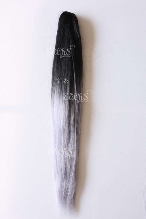 Cabello para trenzas Kanakekalon Premium Largo 26 color #2T-23