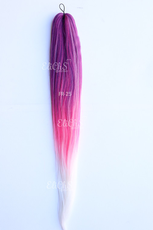Cabello para trenzas Kanakekalon Premium Largo 26 color FR25