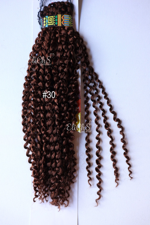 Cabello Para Crochet y para trenzas Jerry Curl Color #30