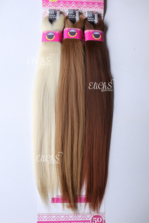 Cabello para trenzas Largo 24 pulgadas EZSPLIT color 6132730