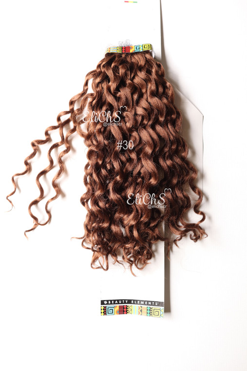 Cabello Beach Curl largo 18 color #30