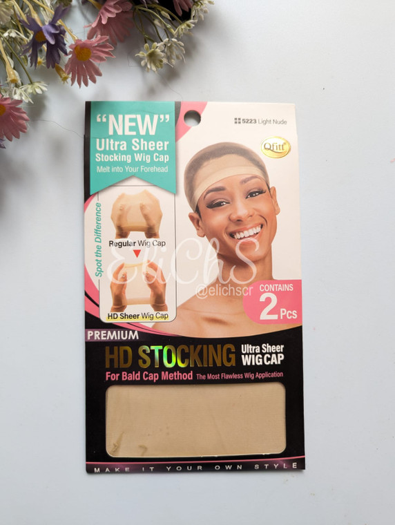 Gorro para peluca fino HD Light Nude