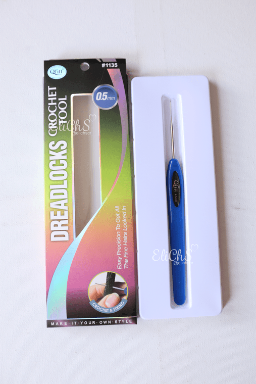 Aguja crochet para dreadlocks de 0.5 mm