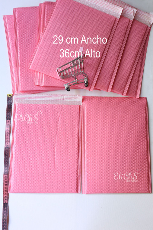 Bolsa para envíos Burbuja 2936+4cm Rosada