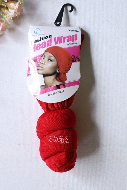Turbante color Rojo