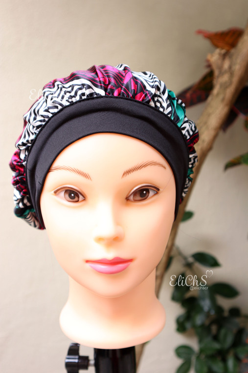 Gorro de Saten para niñas color Aztec