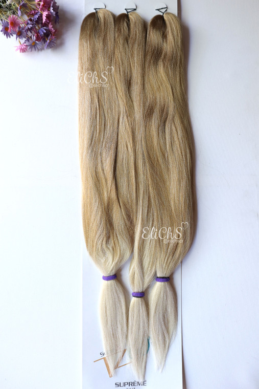 Cabello para Trenzas kanekalon premium largo 30 Color 27/613
