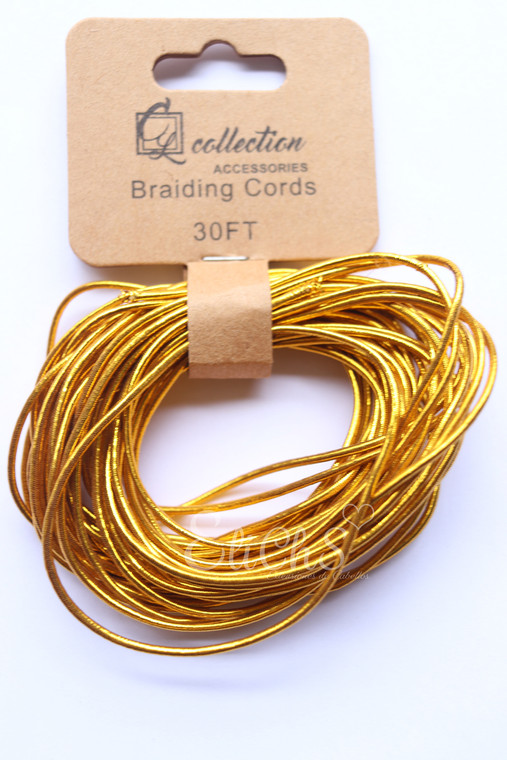 Cuerda para el cabello cololo Dorado
