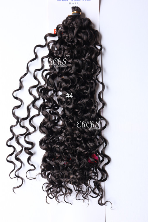 Cabello para trenzas o para Crochet Trini 4 Castaño oscuro