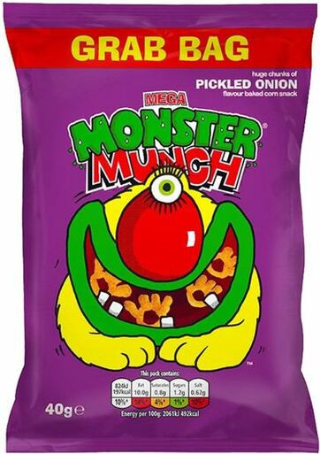 Walkers Monster Munch Pickled Onion - The Queen's Pantry