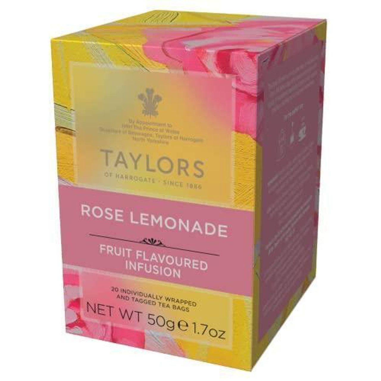 Taylors of Harrogate Rose Lemonade Tea - The Queen's Pantry