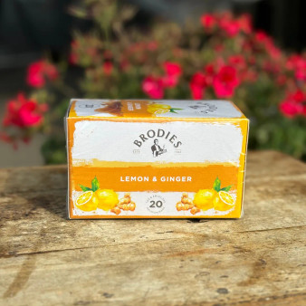 Brodies Lemon And Ginger tea
