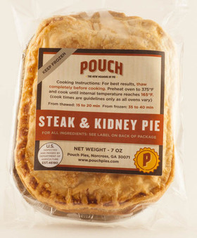 Pouch Pies Steak and Kidney Pie