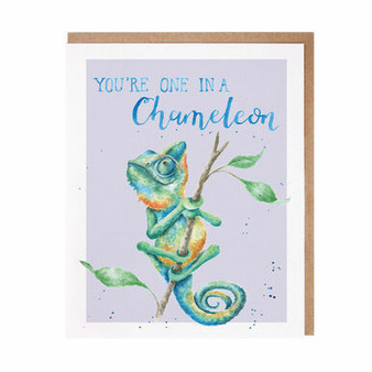 Card, You're one in a Chameleon