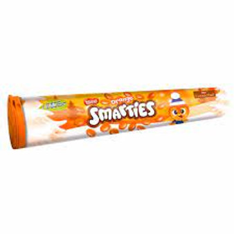Chocolate Tube Smarties Oranges Chocolate Tube Smarties Oranges