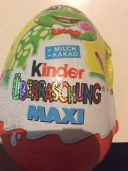 Chocolate Kinder Christmas Egg