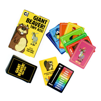 Game Giant Beaver! Tiny Ass! card game