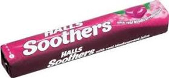 Halls Soothers Blackcurrant Flavour