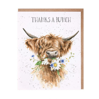 Wrendale Card "Thanks A Bunch"