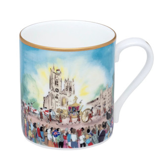 Halcyon Days Coronation At Westminster Mug