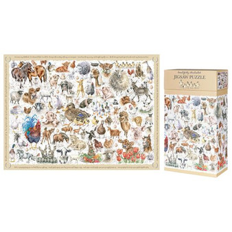 Wrendale Jigsaw Farmyard